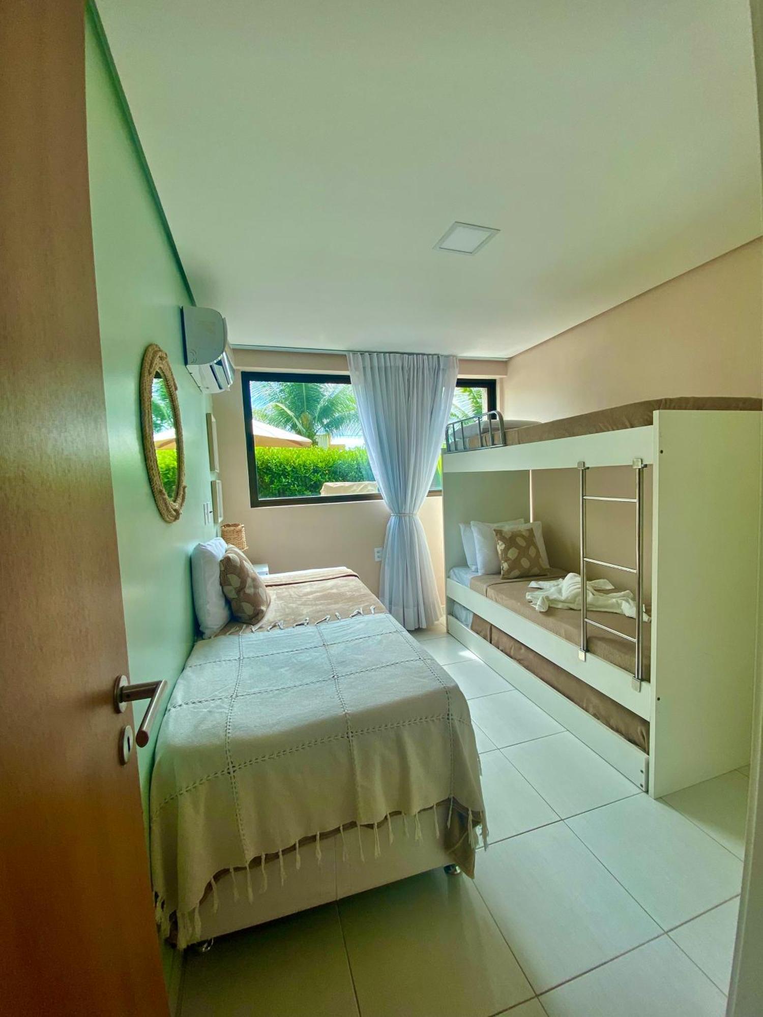 Apto Beira Mar Terreo Com Area Gourmet Praia De Muro Alto Порту-де-Галиньяш Экстерьер фото